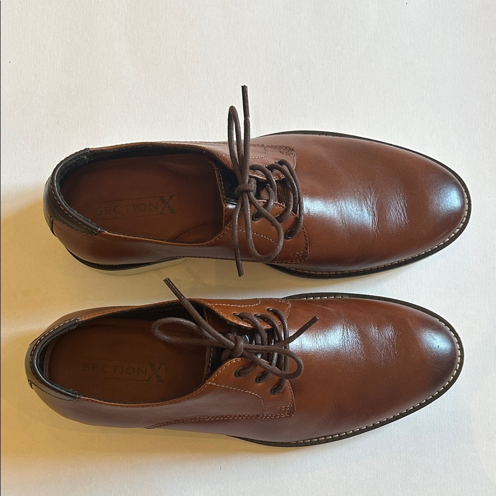 Men's Classic Brown Oxfords